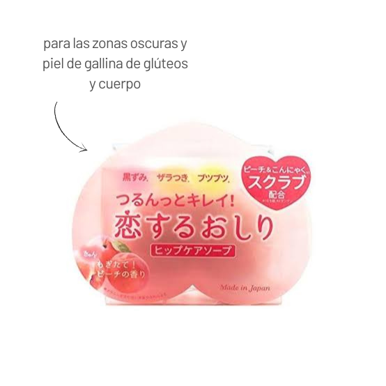 Jabón Exfoliante Pelican Hip Care (80g)