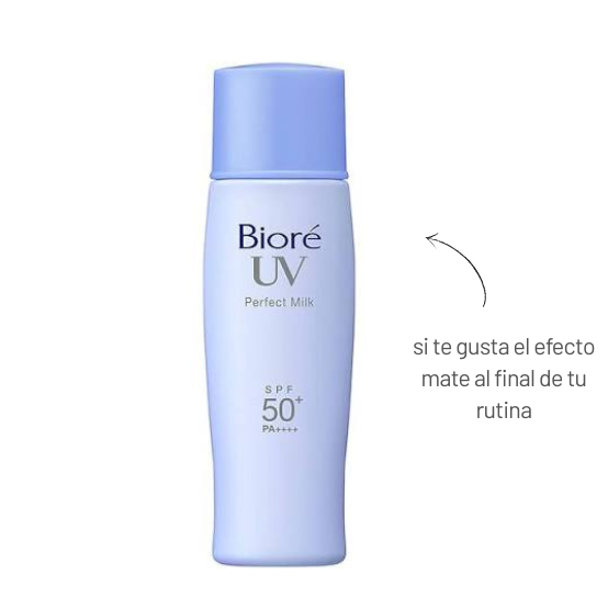 Protector Solar Bioré UV Perfect Milk SPF50+ PA++++ (40ml)